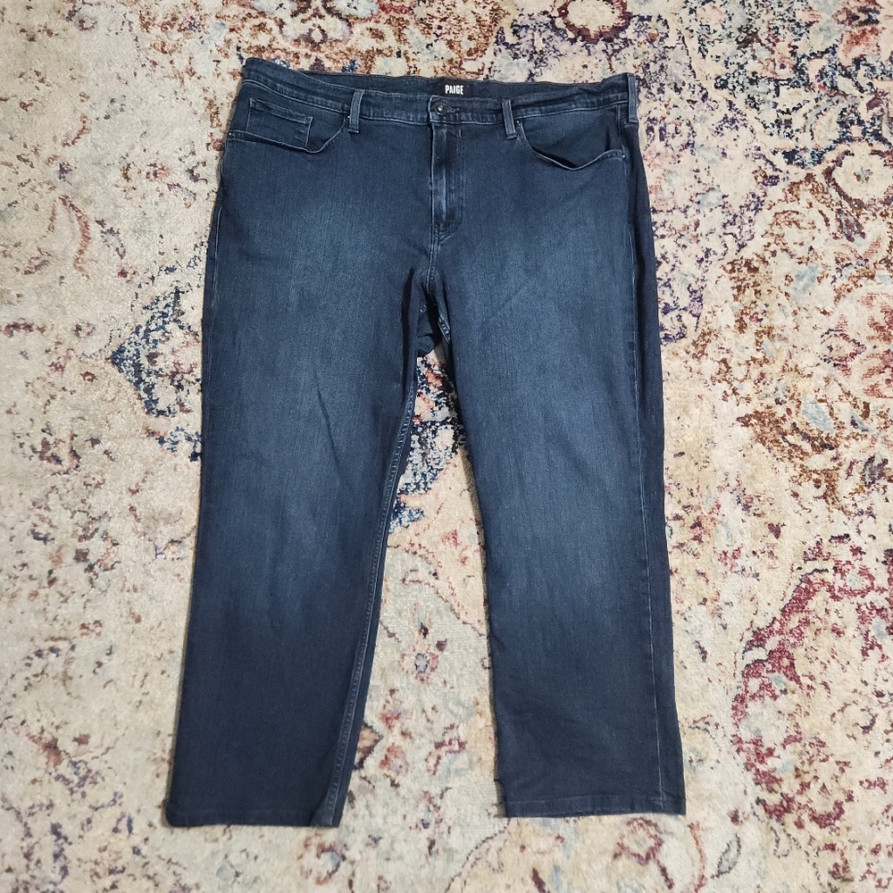 PAIGE Men's Normandie Straight Leg Jeans Randall Wash Size 40 x 27